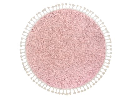 Kusový koberec Berber 9000 pink kruh