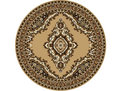 AKCE: Kusový koberec TEHERAN T-102 beige kruh