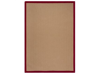 Kusový koberec Herringbone Border Kira Red