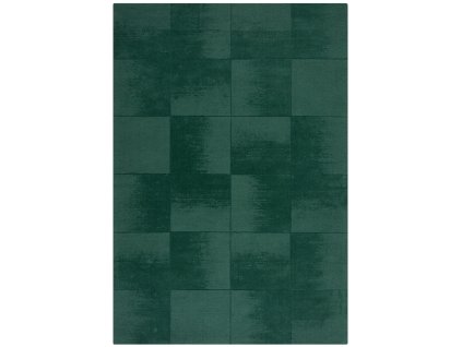 Kusový koberec Demi Check Ombre Green