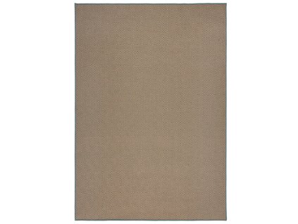 Kusový koberec Geometric Jute Blue