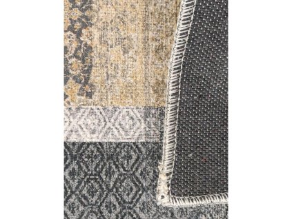 Moderní kusový koberec Edessa - 1300 Grey (taška)| vícebarevná