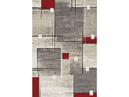 Moderní kusový koberec Pherris - 30241-0264 Red Beige| šedá