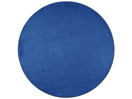 Kusový koberec Nasty 101153 Blau kruh (Typ 133x133 (průměr) kruh)