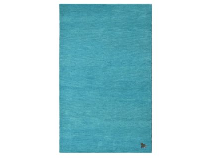 Ručně všívaný kusový koberec Asra wool tyrkys (Typ 160x230)
