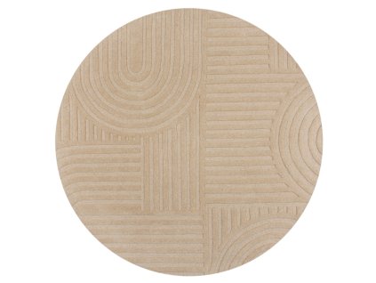 Kusový koberec Solace Zen Garden Natural kruh (Typ 160x160 (průměr) kruh)