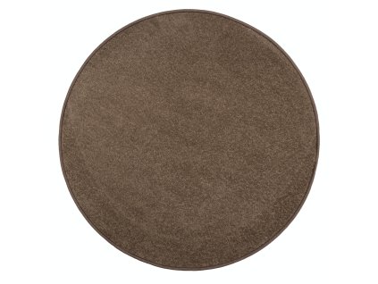 Kusový koberec Eton hnědý 97 kruh (Typ 57x57 (průměr) kruh)