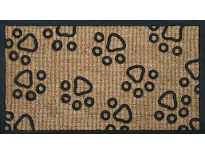 Rohožka Kokos + guma ťapky - na ven i na doma (Typ 40x70)