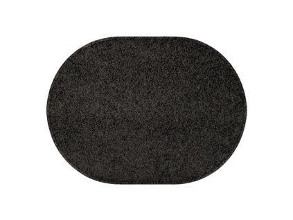 Kusový koberec Eton černý ovál (Typ 57x120)