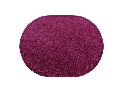Kusový koberec Eton fialový ovál (Typ 57x120)