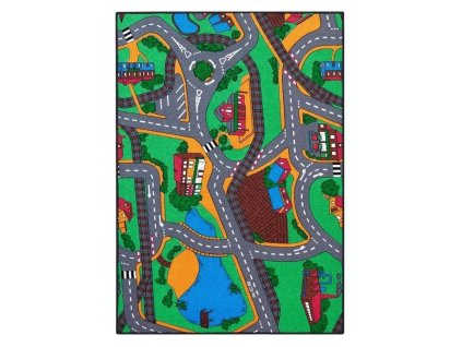 Dětský kusový koberec silnice Play Time (Typ 140x200)