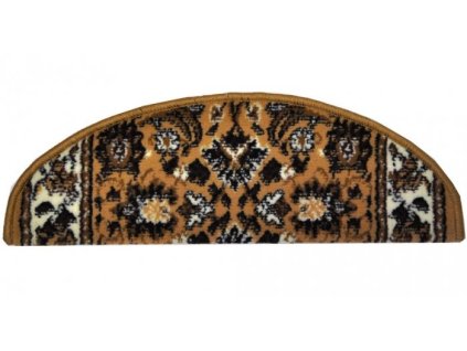 Nášlapy na schody Practica béžový půlkruh, samolepící (Velikost nášlapu 24x65 půlkruh (rozměr včetně ohybu))