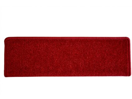 Nášlapy na schody Eton červený obdélník, samolepící (Velikost nášlapu 24x65 obdélník (rozměr včetně ohybu))