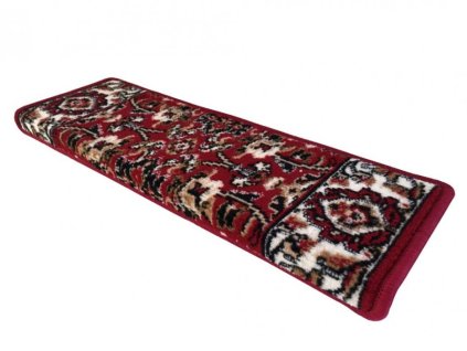 Nášlapy na schody Practica červený obdélník, samolepící (Velikost nášlapu 24x66 obdélník (rozměr včetně ohybu))