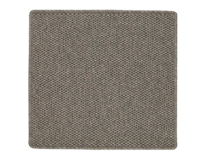 Kusový koberec Nature hnědý čtverec (Typ 60x60)