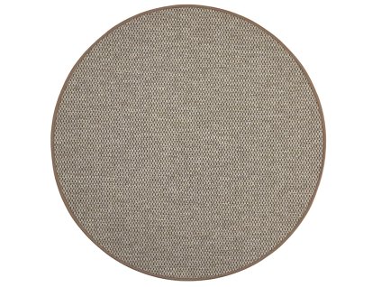 Kusový koberec Nature světle béžový kruh (Typ 57x57 (průměr) kruh)