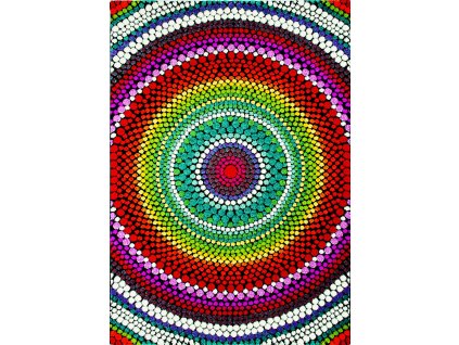 Kusový koberec Relief 22844-110 Multicolor (Typ 140x200)