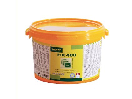 Disperzní lepidlo na koberce i PVC Bralep FIX 400 (Hmotnost 1 kg)