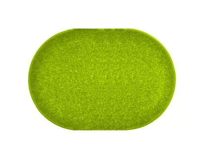 Kusový koberec Eton zelený ovál (Typ 57x120)