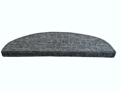 Nášlapy na schody Alassio modrošedé půlkruh, samolepící (Velikost nášlapu 24x65 půlkruh (rozměr včetně ohybu))