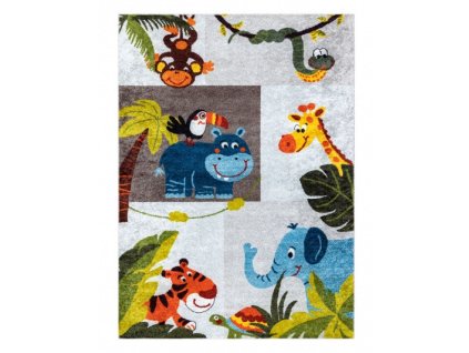 Dětský kusový koberec Junior 51858.802 Animals (Typ 160x220)