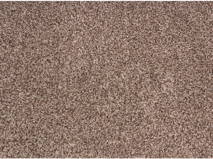 Metrážový koberec bytový Paula Filc 69 hnědý - šíře 4 m