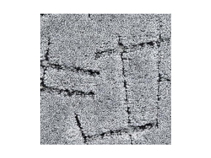 Metrážový koberec bytový Symphony Filc 93 šedý - šíře 4 m