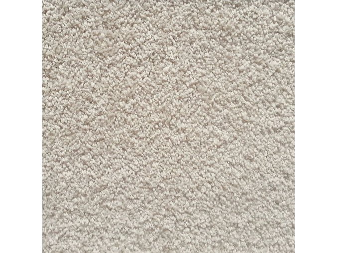 Metrážový koberec bytový Silky Stars Coletta Twinback 35 krémový - šíře 4 m