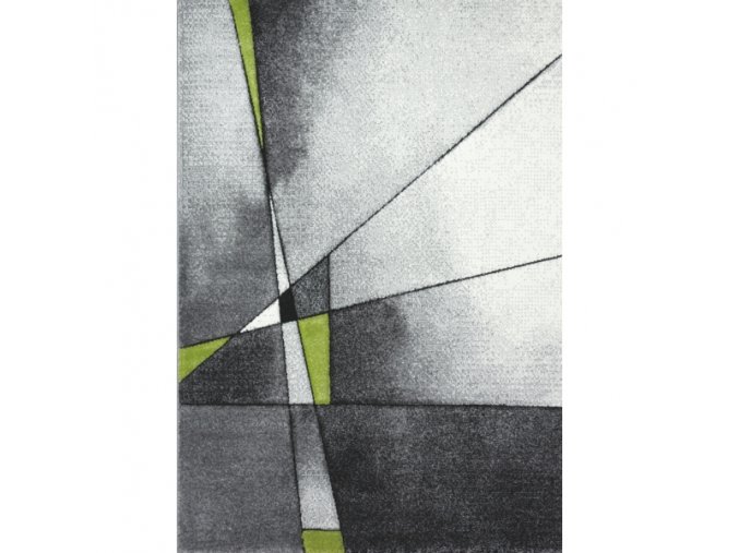 Moderní kusový koberec Brilliance šedo-zelený 21807-954 (Typ 200x290 cm)