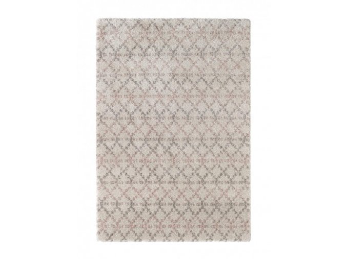 Chlupatý kusový koberec Grace 102597 hnědý (Typ 80x150 cm)
