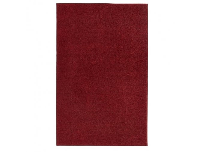 Jednobarevní kusový koberec Pure 102616 červený (Typ 80x400 cm)