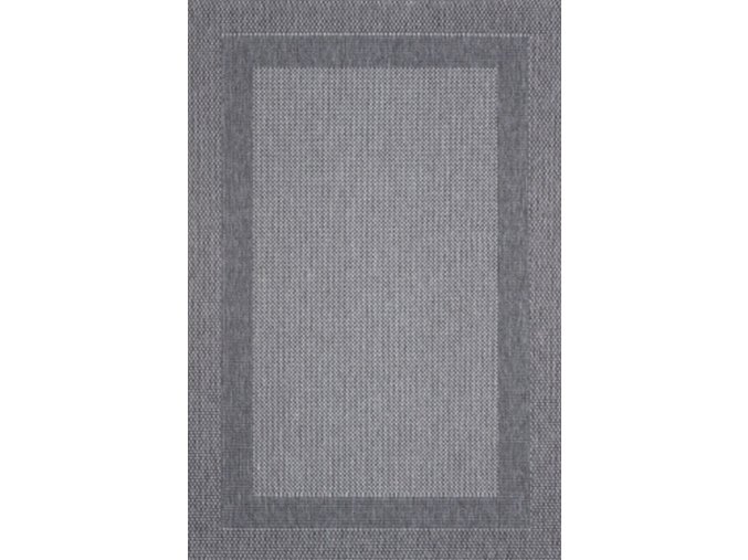 Kusový koberec buklák (boucle) Adria 01GSG | šedý (Typ 190x290 cm)