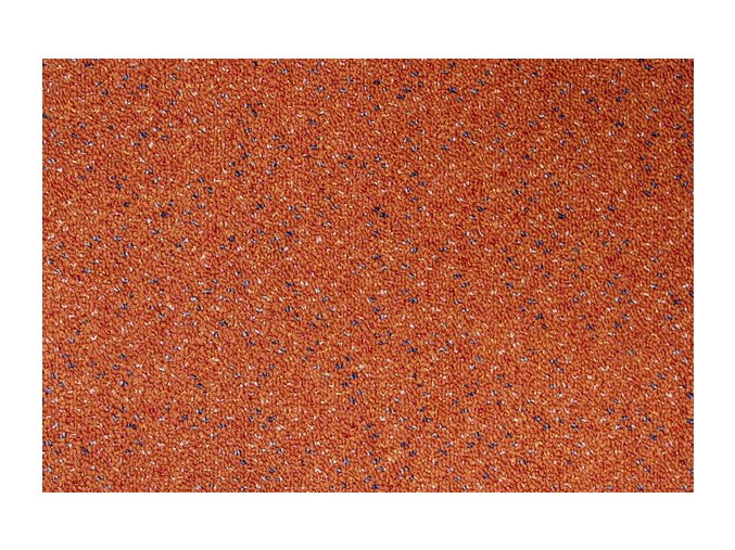 Metrážový koberec bytový Melody 956 červený - šíře 4 m
