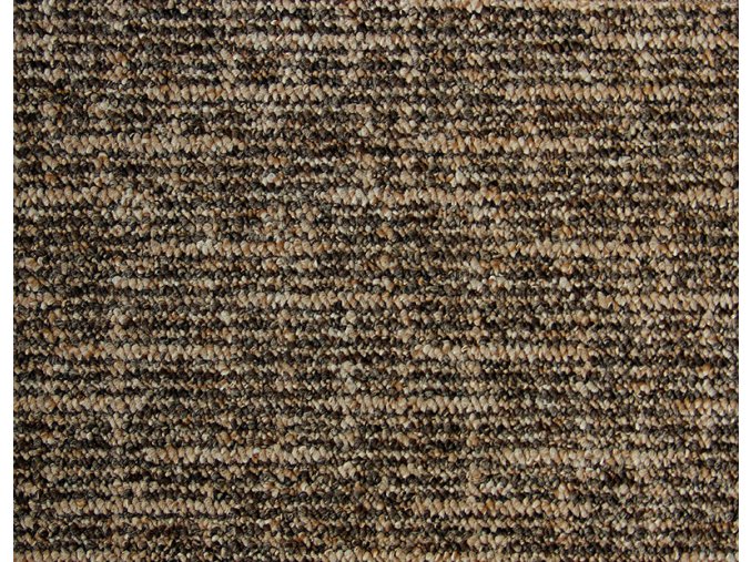 Metrážový koberec bytový Novelle 93 hnědý - šíře 4 m