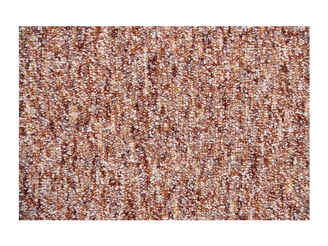 Metrážový koberec bytový Savannah 84 červený - šíře 3 m