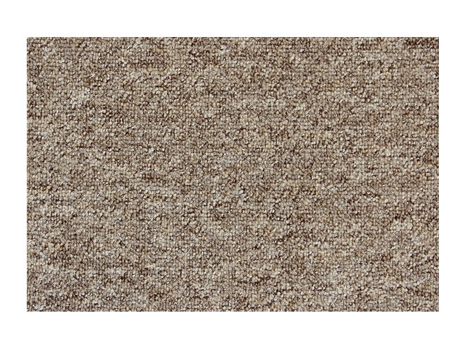 Metrážový koberec bytový Superstar 858 hnědý - šíře 4 m