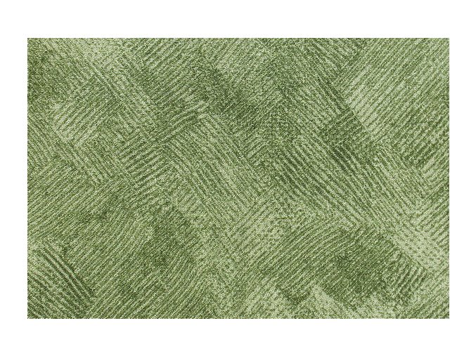 Metrážový koberec bytový Normandie 225 zelený - šíře 3 m