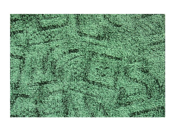 Metrážový koberec bytový Bella 25 zelený - šíře 3 m