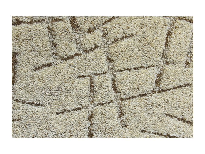 Metrážový koberec bytový Nicosia 35 béžový - šíře 4 m