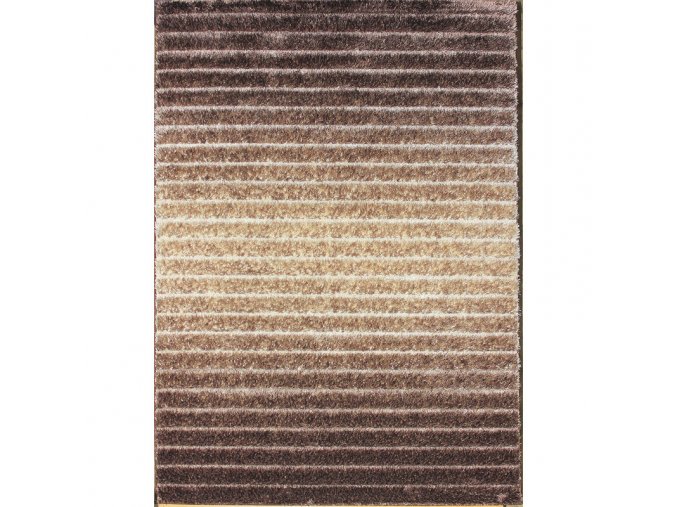 48947 chlupaty kusovy koberec seher 3d 2607 brown beige