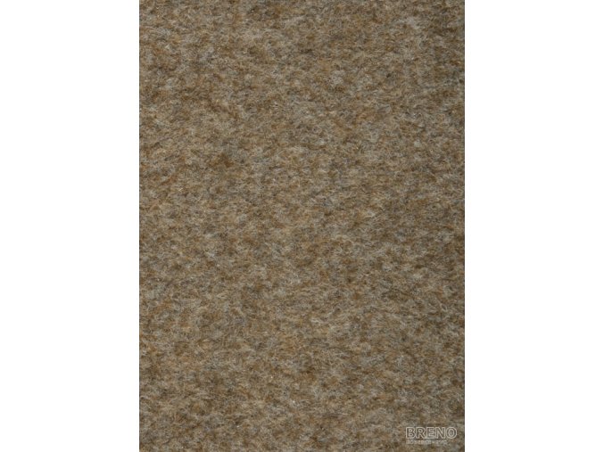 Metrážový koberec zátěžový New Orleans Gel 770 hnědý - šíře 4 m