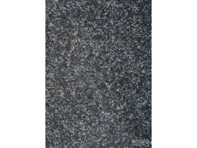 Metrážový koberec zátěžový Primavera Res 521 modrý - šíře 4 m