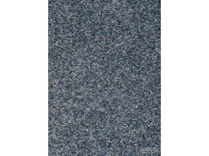 Metrážový koberec zátěžový Primavera Res 539 modrý - šíře 4 m