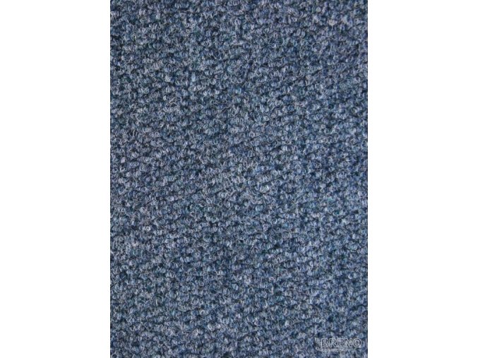 Metrážový koberec zátěžový Piccolo 539 Res modrý - šíře 4 m