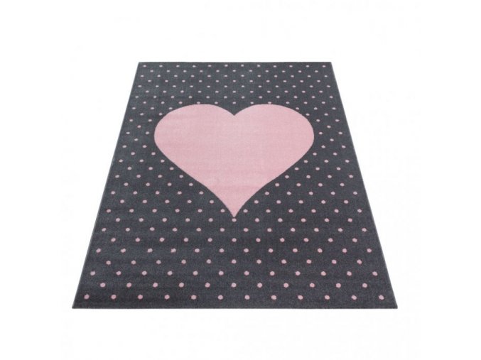 Dětský kusový koberec Bambi 830 Pink | Růžový