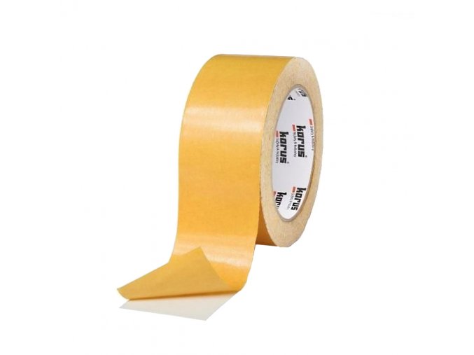 Oboustranná lepící páska s textilním nosičem Korus 50 mm