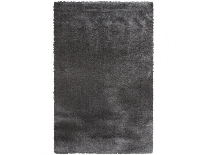 Chlupatý kusový koberec Dolce Vita 01GGG | atnracitová