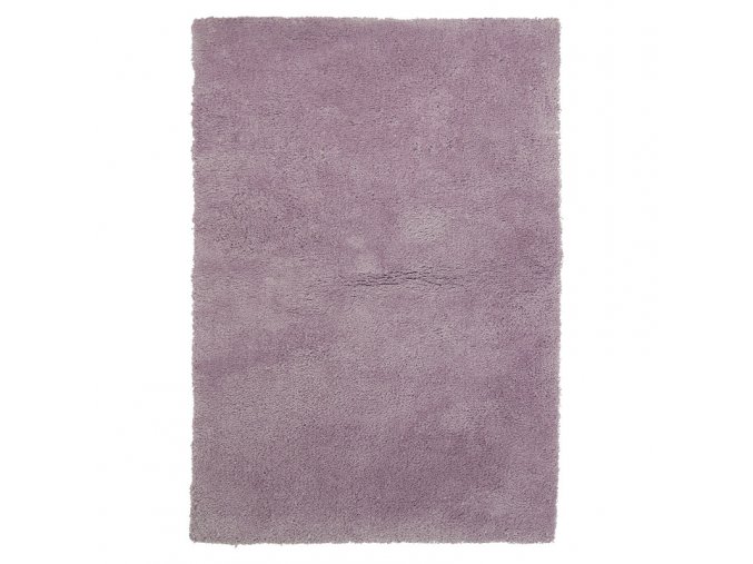Chlupatý kusový koberec Spring Lila | fialová