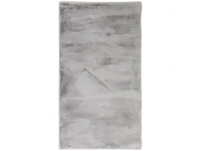 Chlupatý kusový koberec Rabbit New Grey | šedá