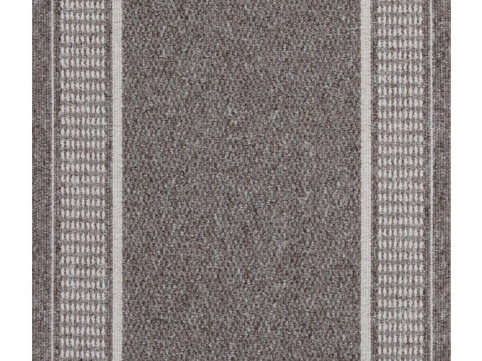 57804 moderni koberec behoun promenade 8714 100x300 cm sedy